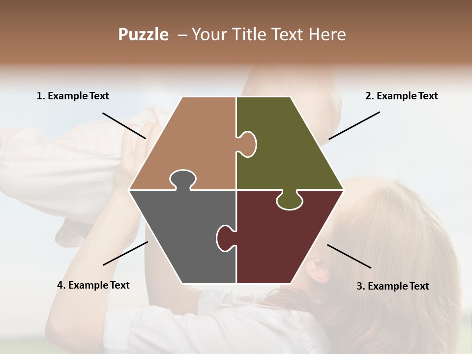 Human Mom Play PowerPoint Template