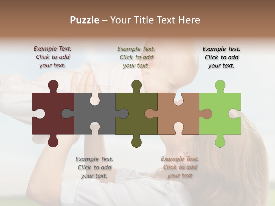 Human Mom Play PowerPoint Template