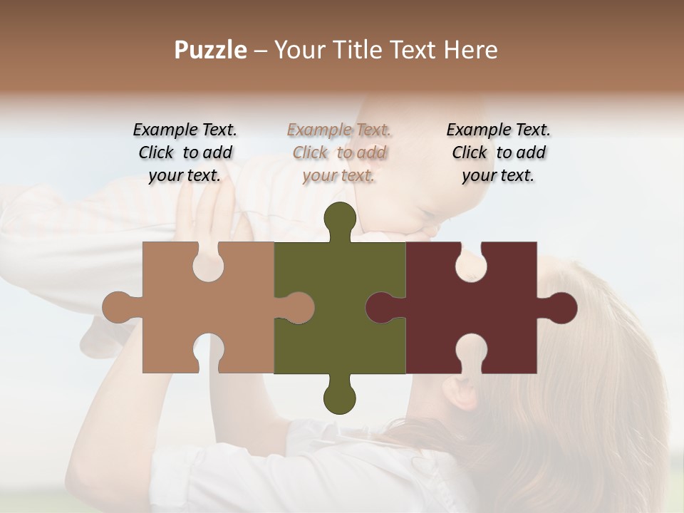 Human Mom Play PowerPoint Template