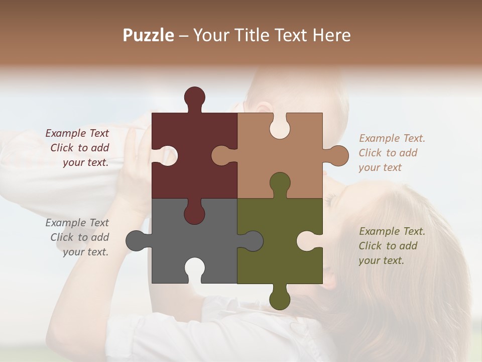Human Mom Play PowerPoint Template