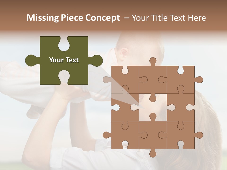 Human Mom Play PowerPoint Template