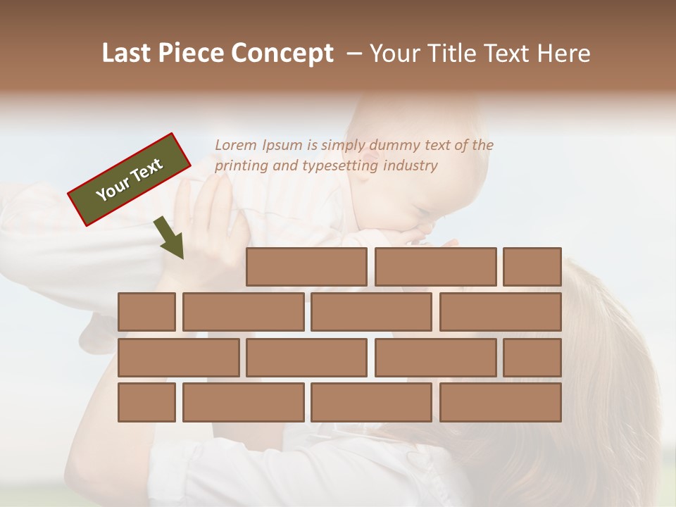 Human Mom Play PowerPoint Template