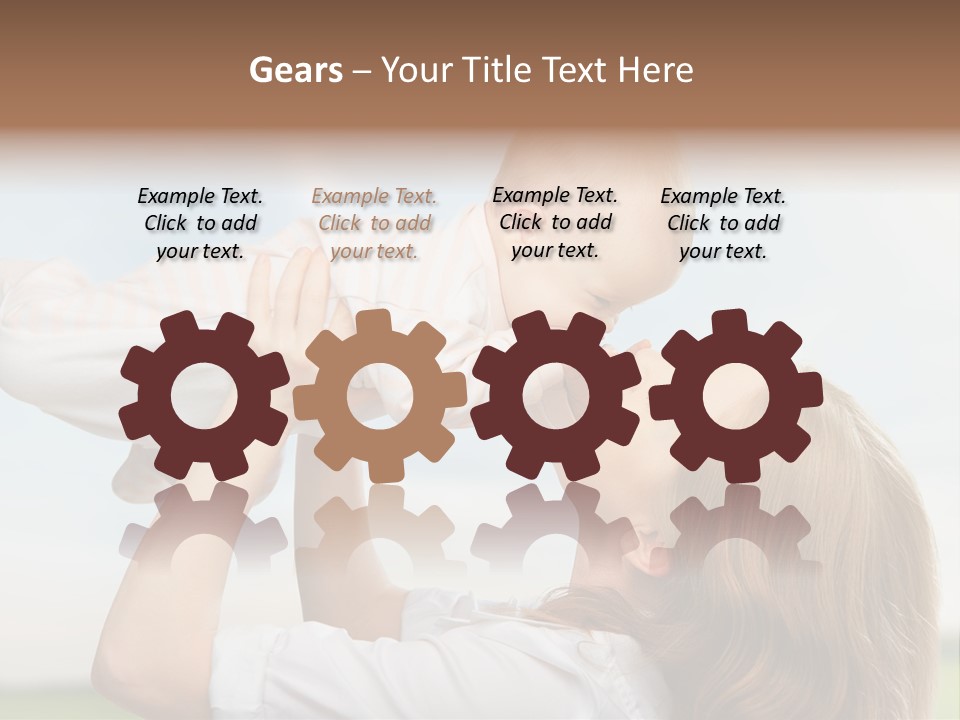 Human Mom Play PowerPoint Template