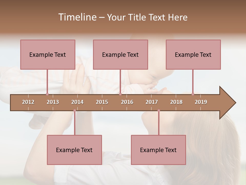 Human Mom Play PowerPoint Template