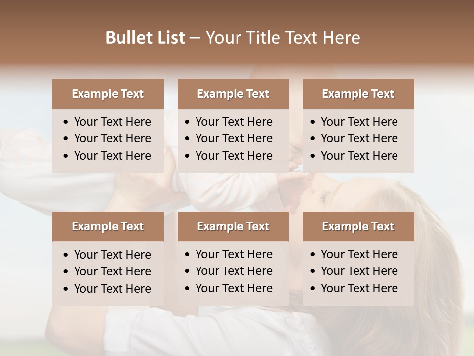 Human Mom Play PowerPoint Template