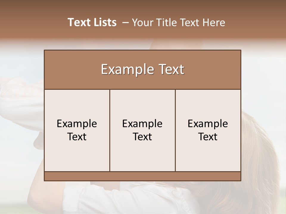 Human Mom Play PowerPoint Template