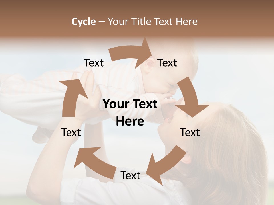 Human Mom Play PowerPoint Template