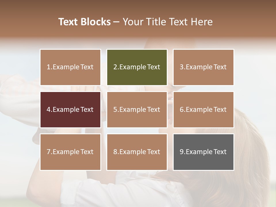 Human Mom Play PowerPoint Template