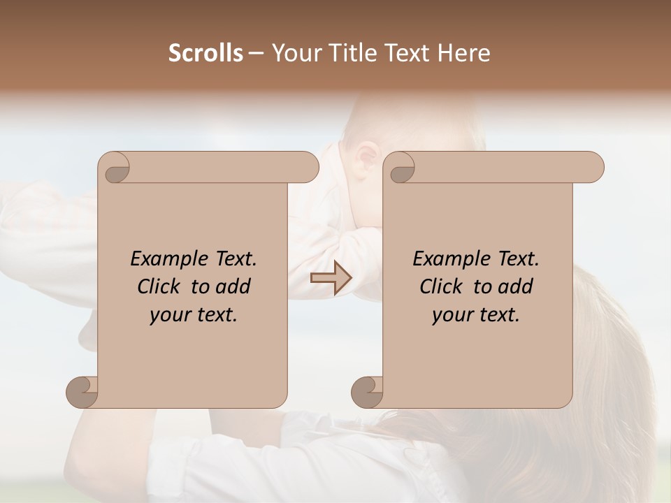 Human Mom Play PowerPoint Template