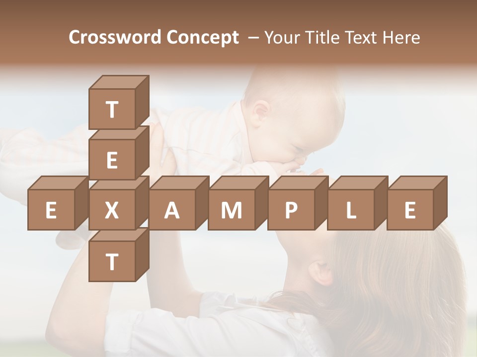 Human Mom Play PowerPoint Template