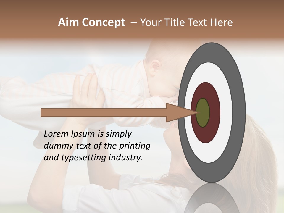 Human Mom Play PowerPoint Template