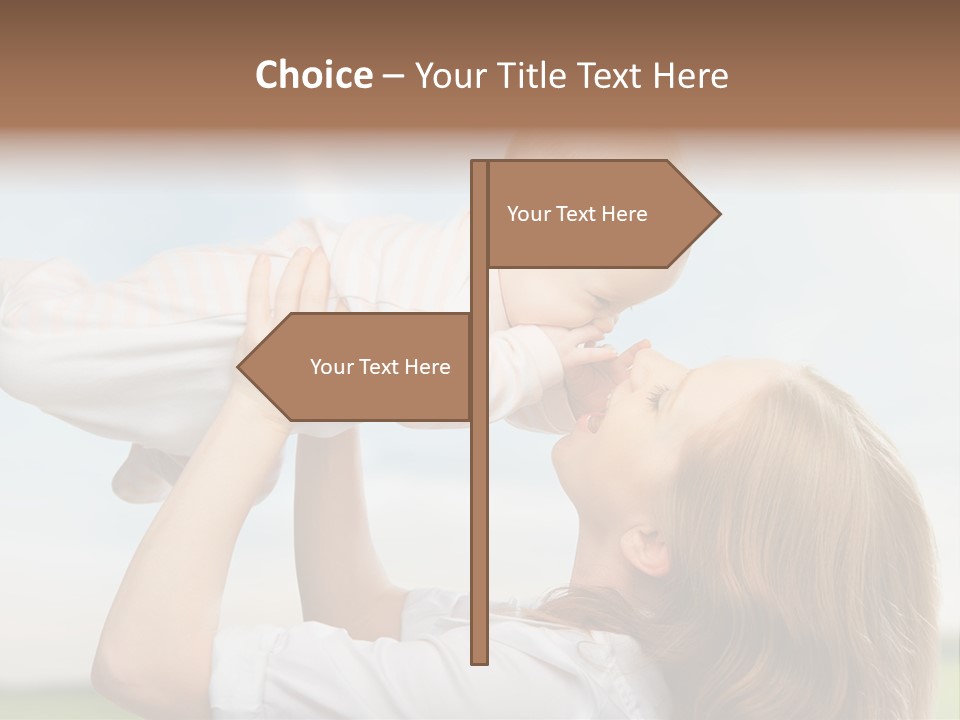 Human Mom Play PowerPoint Template