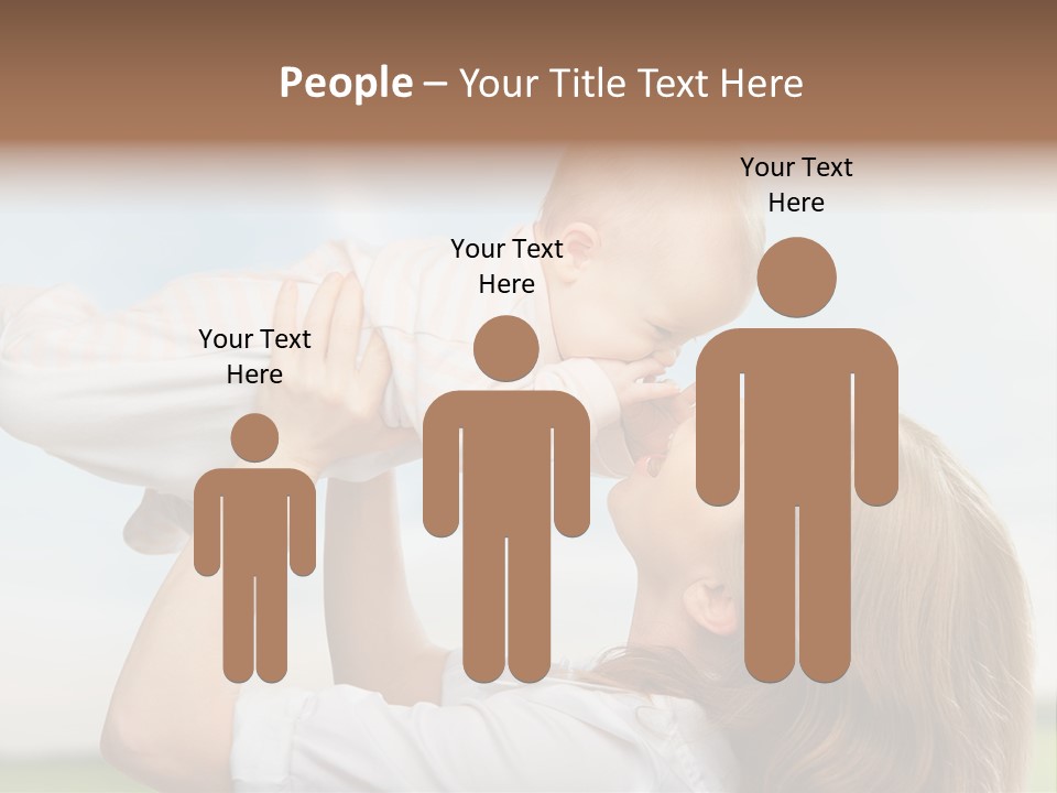 Human Mom Play PowerPoint Template