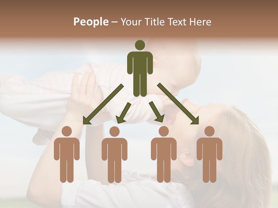 Human Mom Play PowerPoint Template