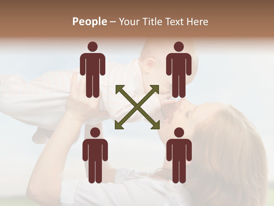Human Mom Play PowerPoint Template