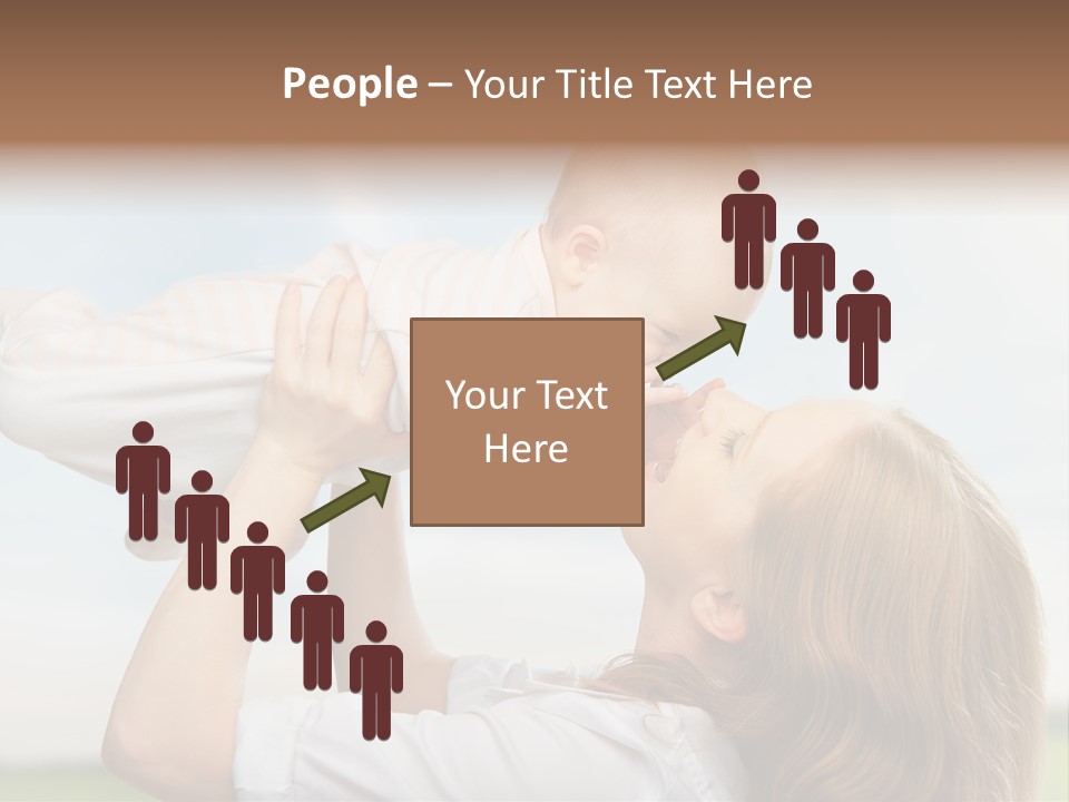 Human Mom Play PowerPoint Template