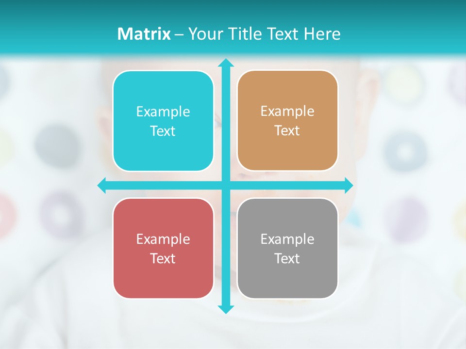 Cute Cheerful Face PowerPoint Template
