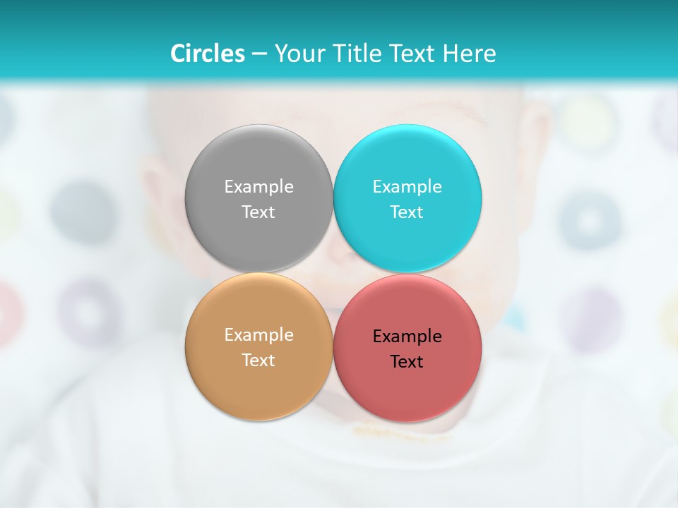 Cute Cheerful Face PowerPoint Template