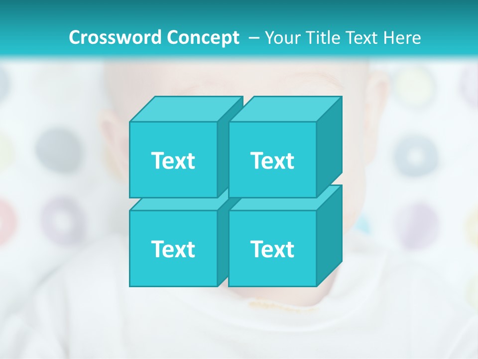 Cute Cheerful Face PowerPoint Template