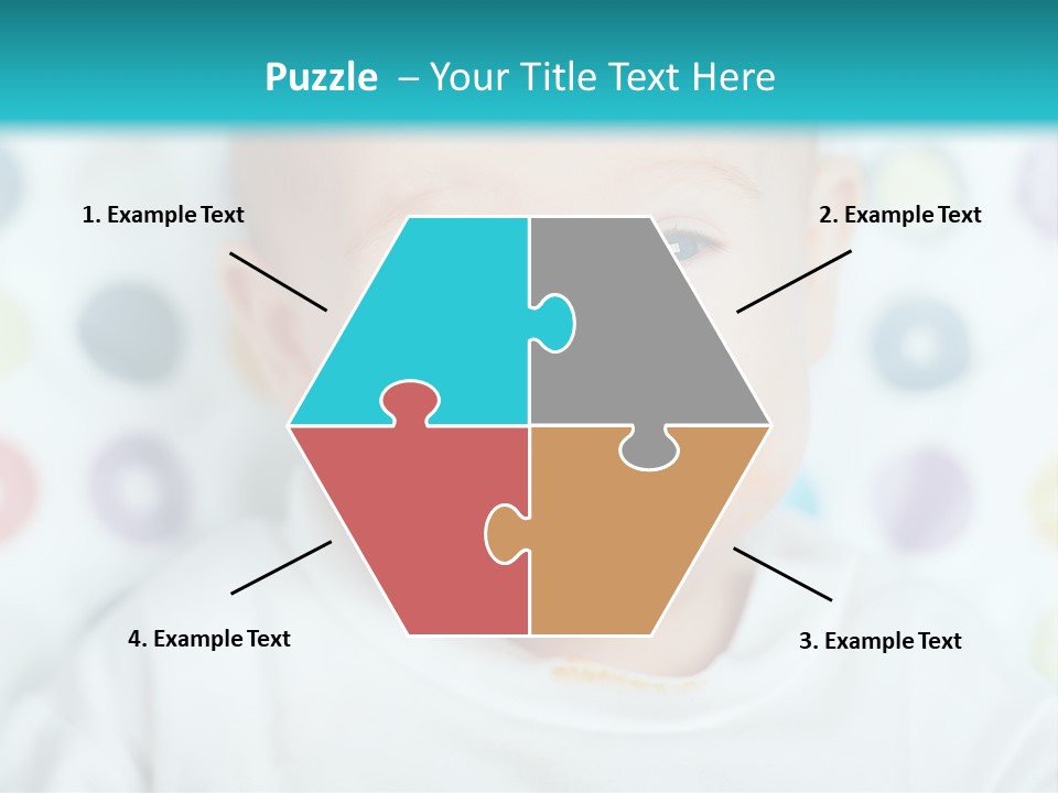 Cute Cheerful Face PowerPoint Template