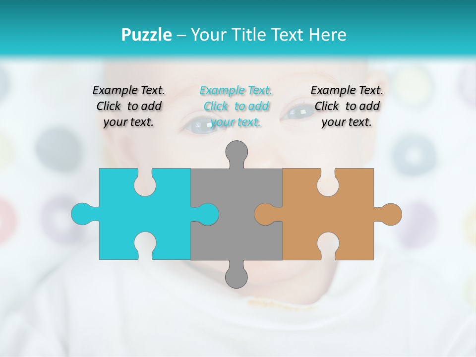 Cute Cheerful Face PowerPoint Template