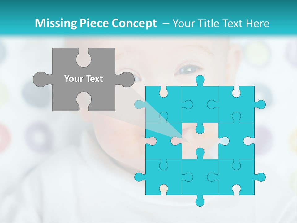 Cute Cheerful Face PowerPoint Template