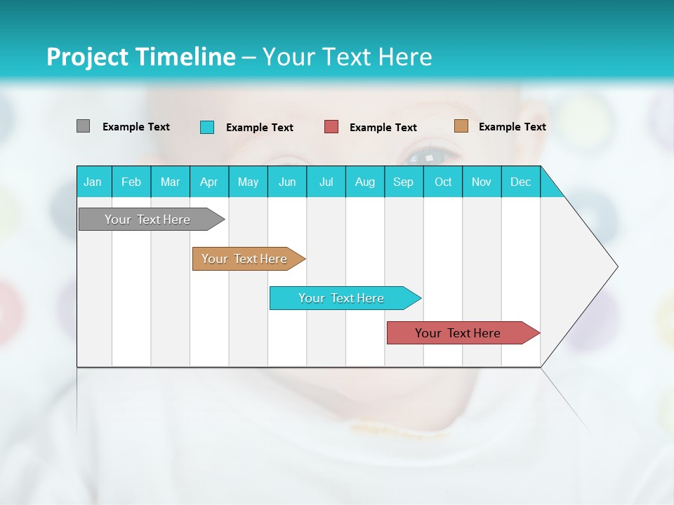 Cute Cheerful Face PowerPoint Template