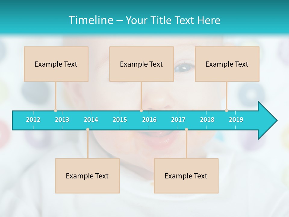 Cute Cheerful Face PowerPoint Template