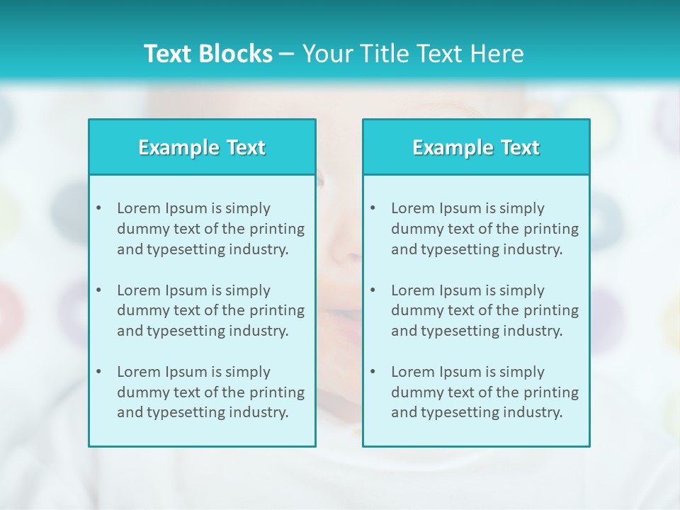 Cute Cheerful Face PowerPoint Template