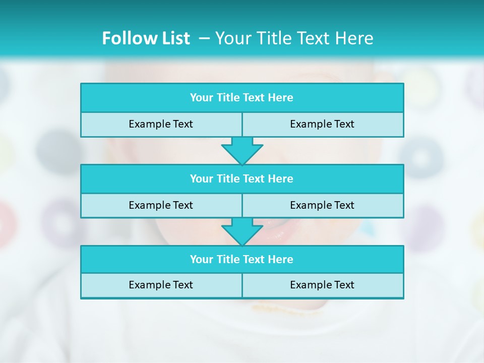 Cute Cheerful Face PowerPoint Template