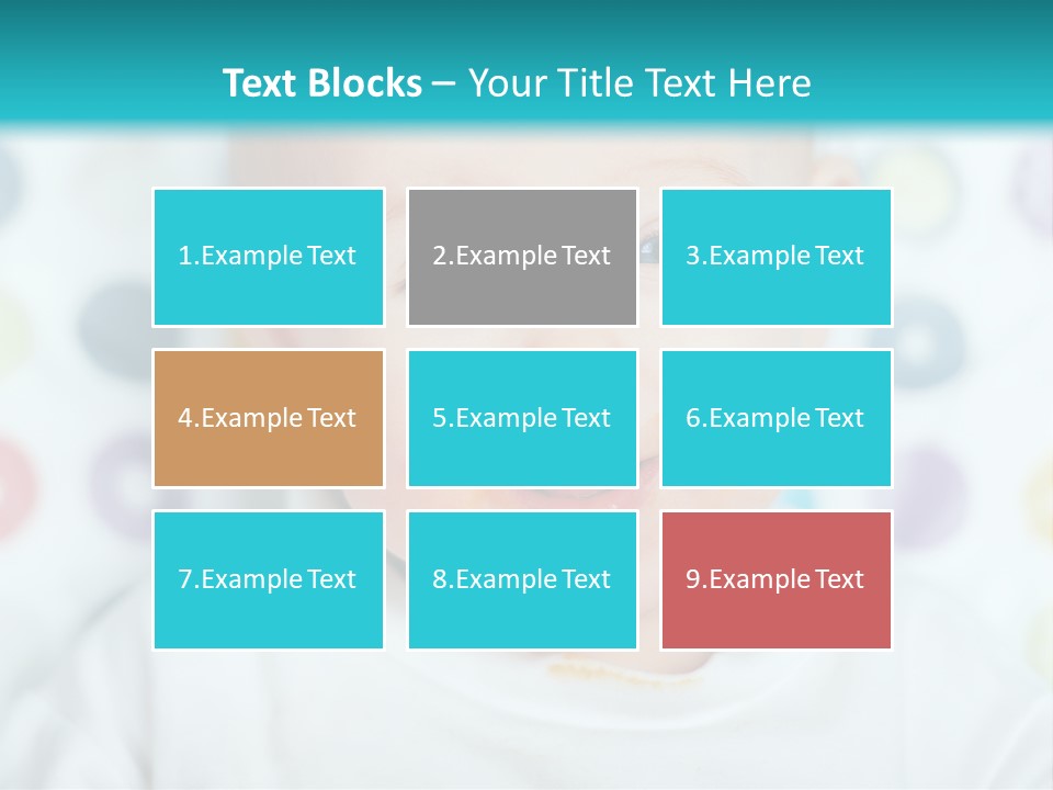Cute Cheerful Face PowerPoint Template