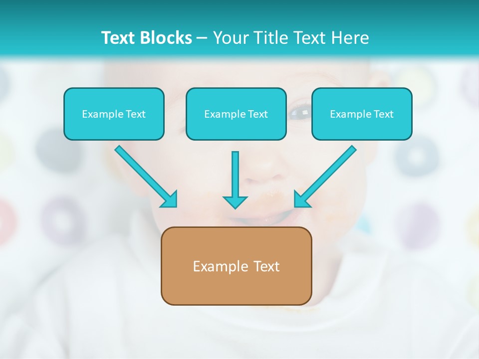 Cute Cheerful Face PowerPoint Template