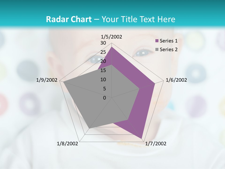 Cute Cheerful Face PowerPoint Template