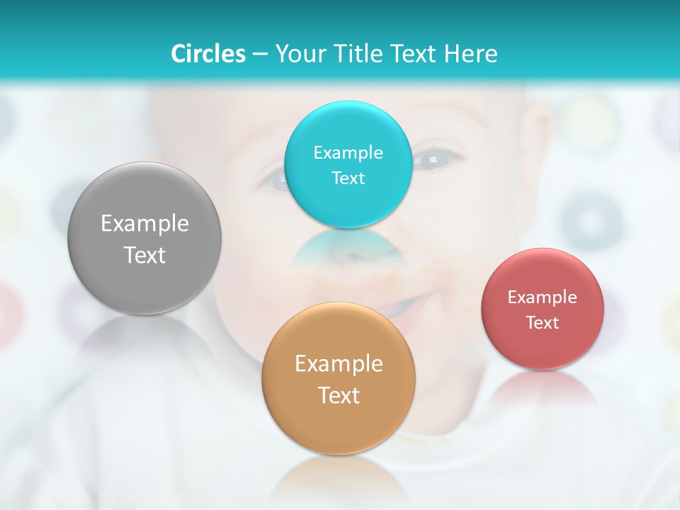 Cute Cheerful Face PowerPoint Template