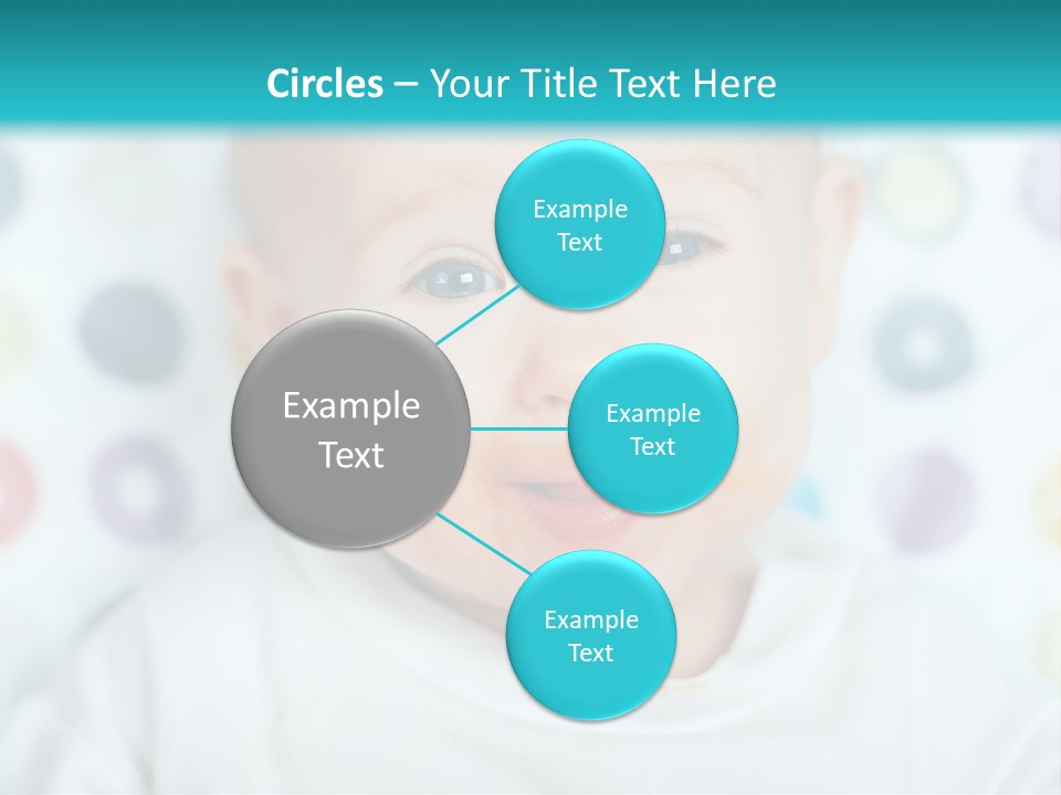 Cute Cheerful Face PowerPoint Template