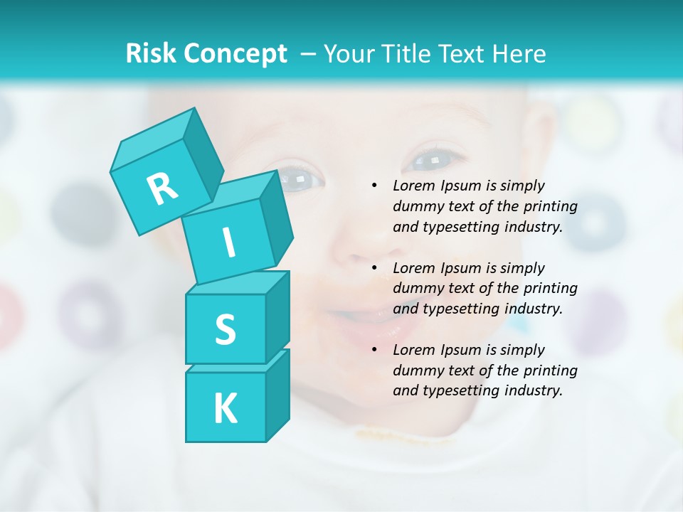 Cute Cheerful Face PowerPoint Template