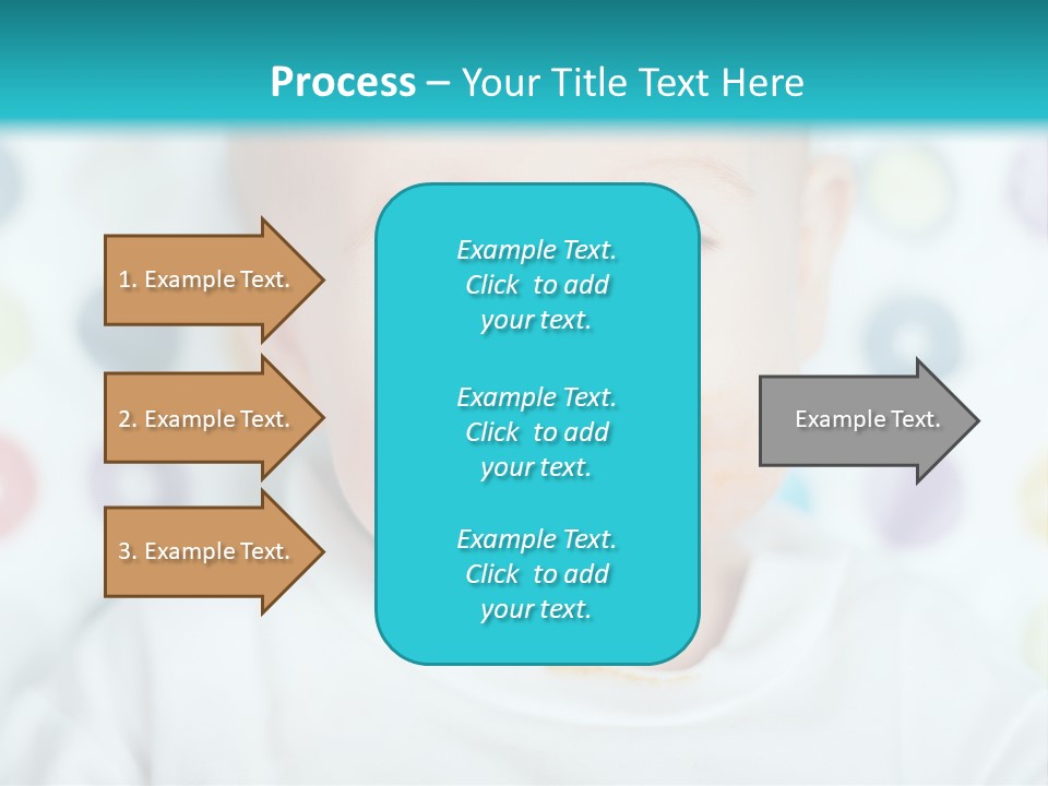 Cute Cheerful Face PowerPoint Template
