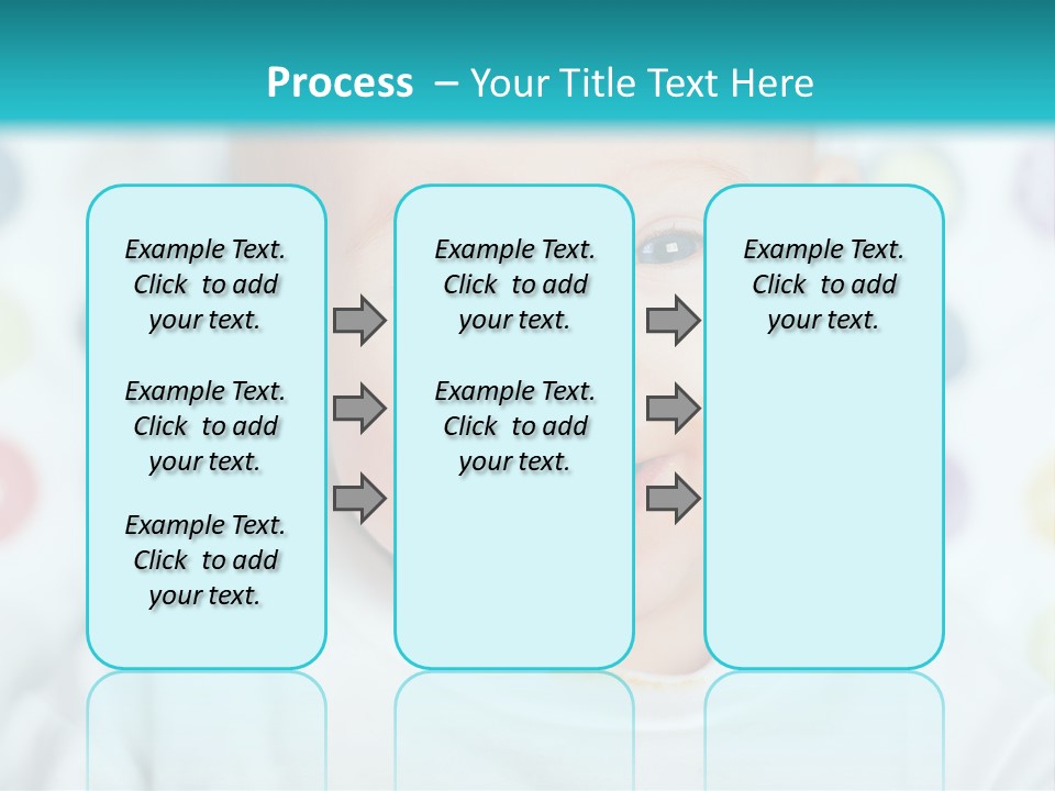 Cute Cheerful Face PowerPoint Template