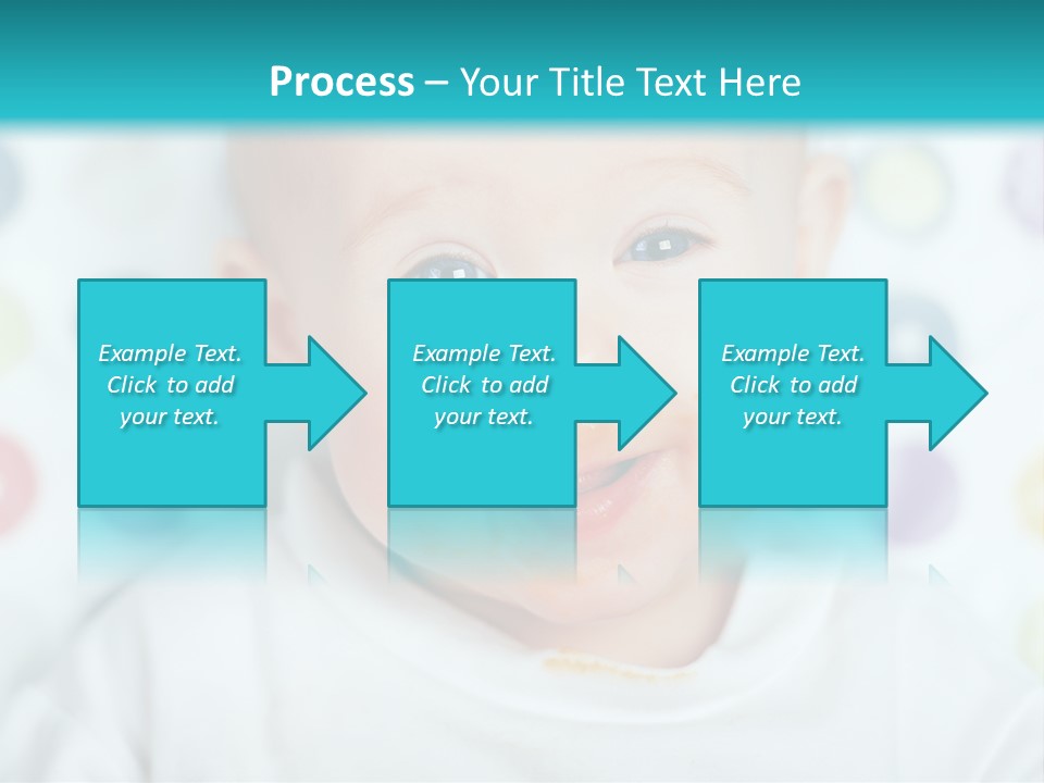 Cute Cheerful Face PowerPoint Template