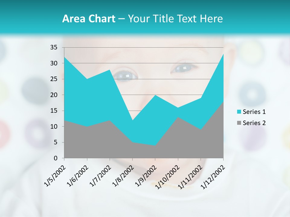 Cute Cheerful Face PowerPoint Template