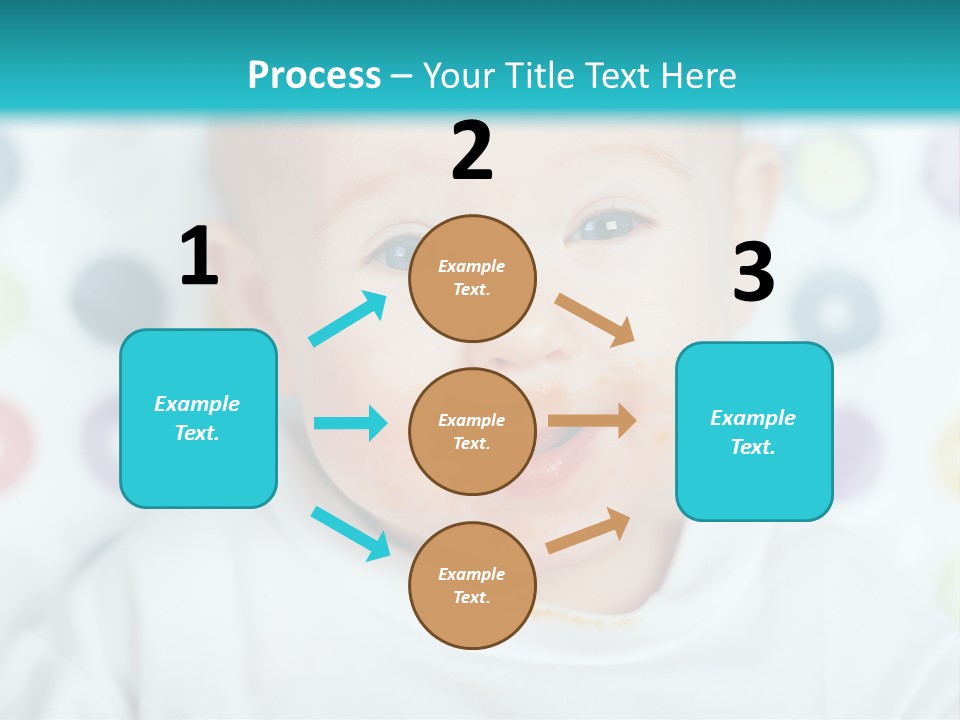 Cute Cheerful Face PowerPoint Template