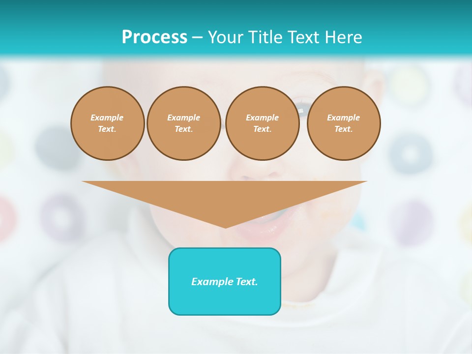 Cute Cheerful Face PowerPoint Template