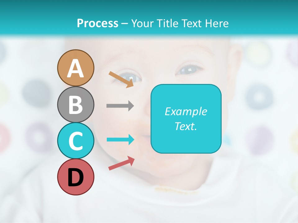 Cute Cheerful Face PowerPoint Template