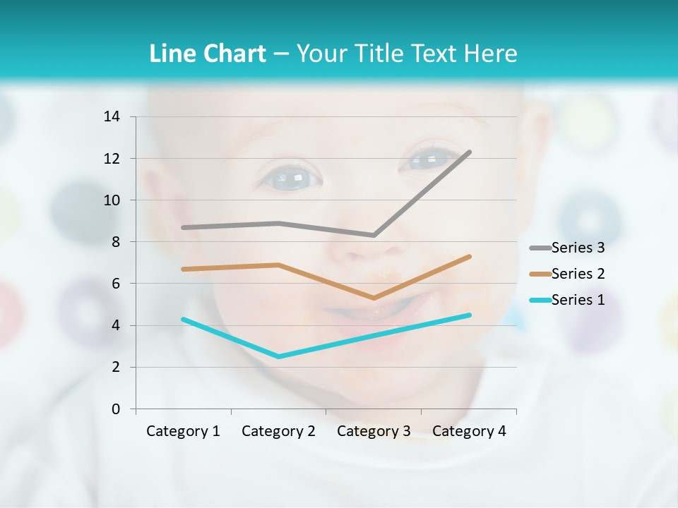 Cute Cheerful Face PowerPoint Template