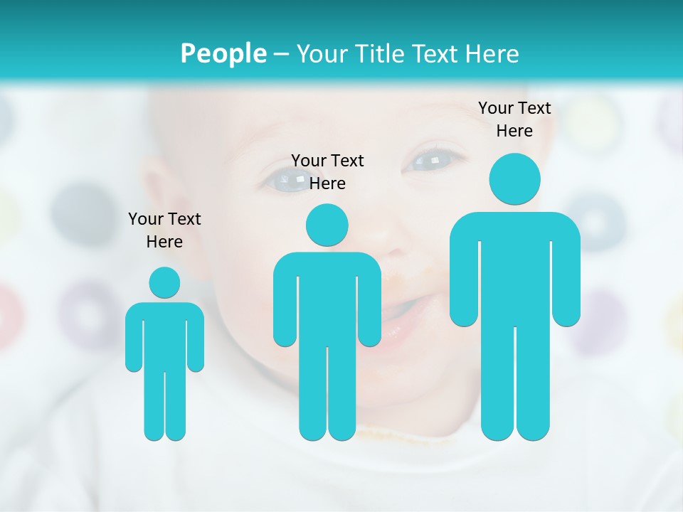 Cute Cheerful Face PowerPoint Template