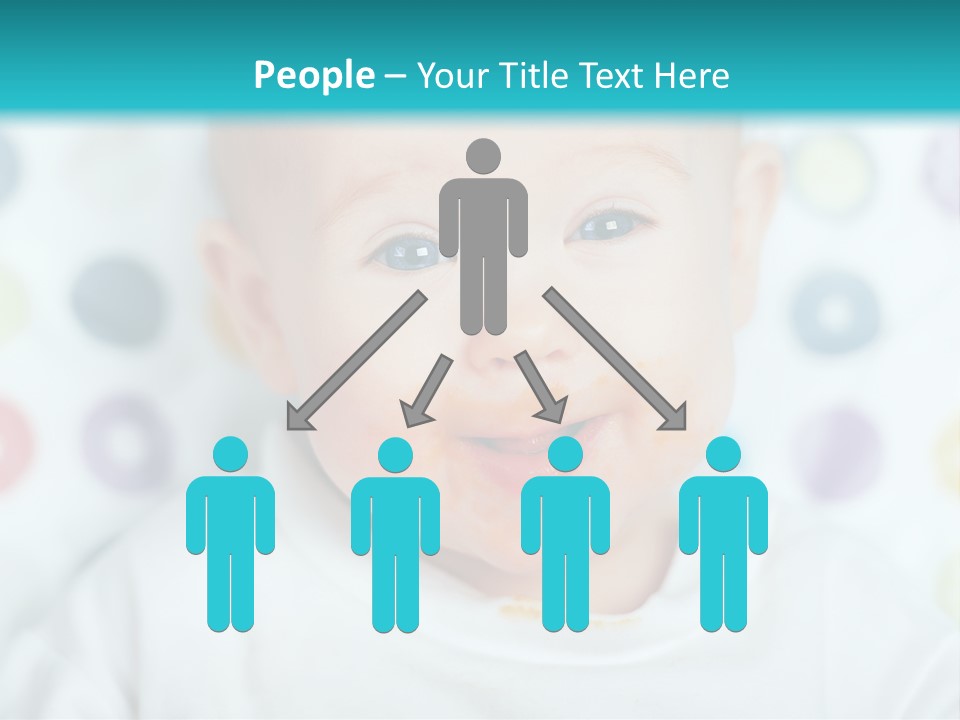 Cute Cheerful Face PowerPoint Template