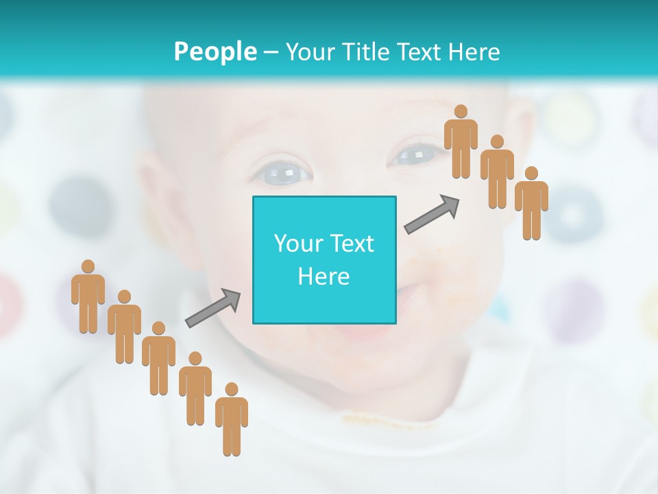 Cute Cheerful Face PowerPoint Template