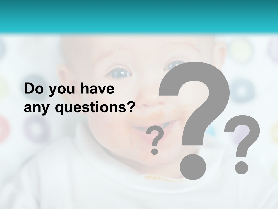 Cute Cheerful Face PowerPoint Template