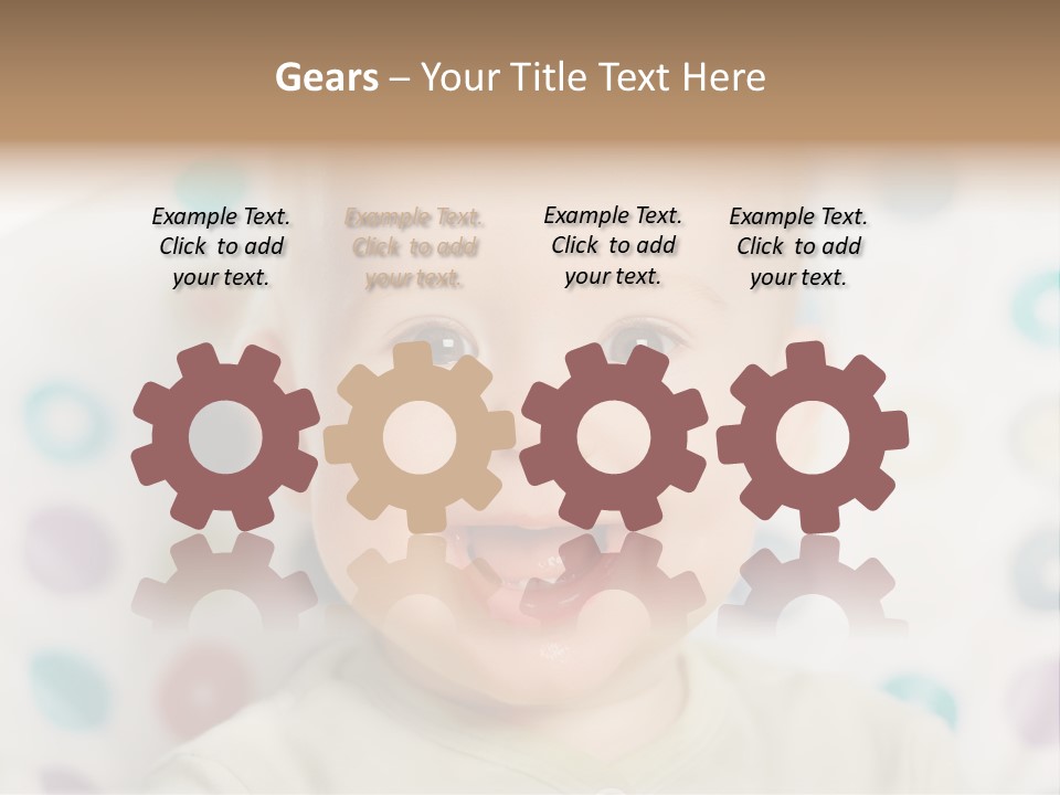 White Looking Beauty PowerPoint Template