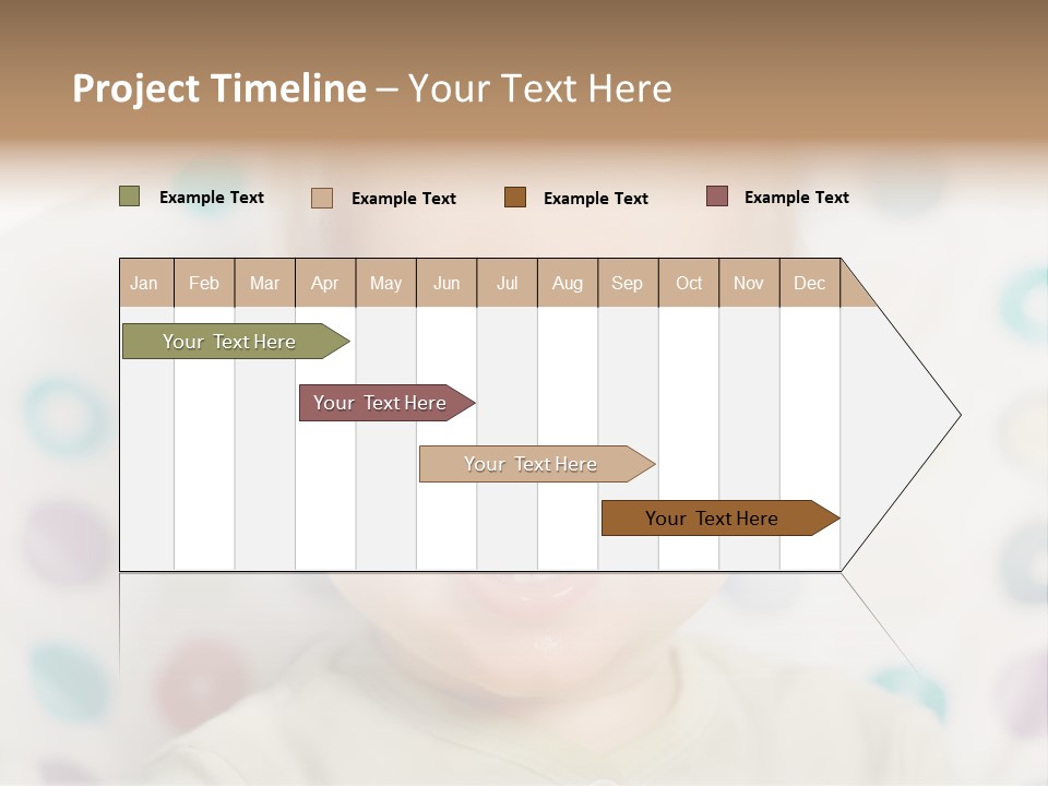 White Looking Beauty PowerPoint Template